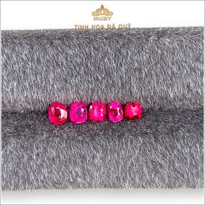 Lô Ruby facet đỏ huyết Lục Yên 2,12ct IRRF273 2412212 hình ảnh 4