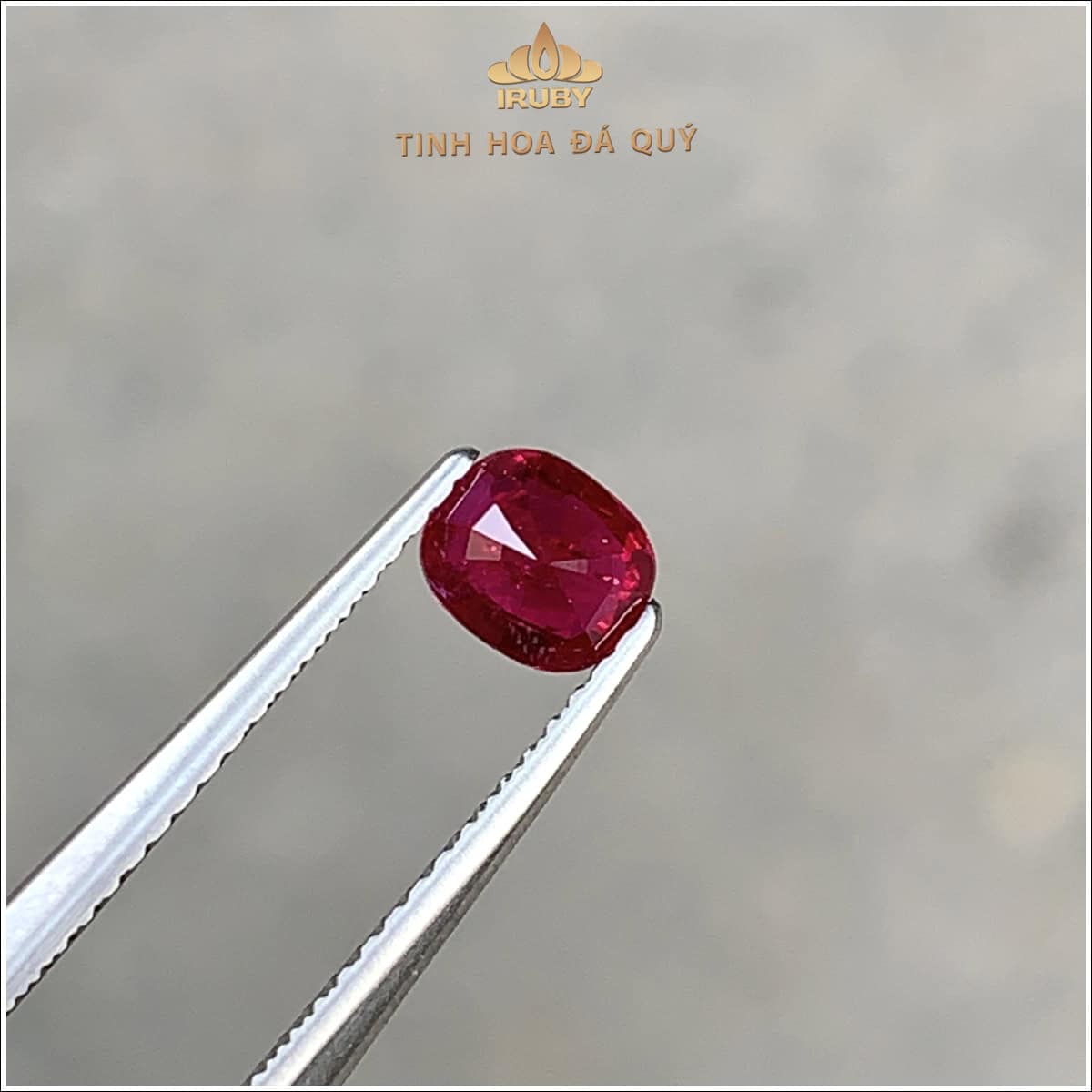 Đá Ruby đỏ huyết bồ câu Lục Yên 0,55ct IRRF274 2412055 hình ảnh