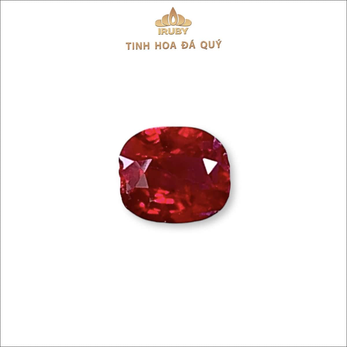 Đá Ruby đỏ huyết bồ câu Lục Yên 0,55ct – IRRF274 2412055