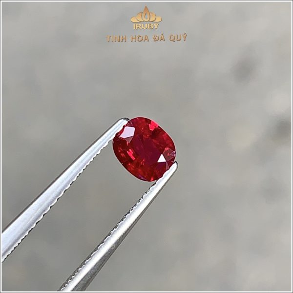 Đá Ruby đỏ huyết bồ câu Lục Yên 0,55ct IRRF274 2412055 hình ảnh 4