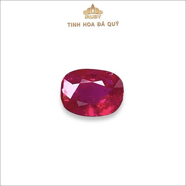 Đá Ruby facet Lục Yên tự nhiên 100% 1,11ct IRRF277 2412111 hình ảnh