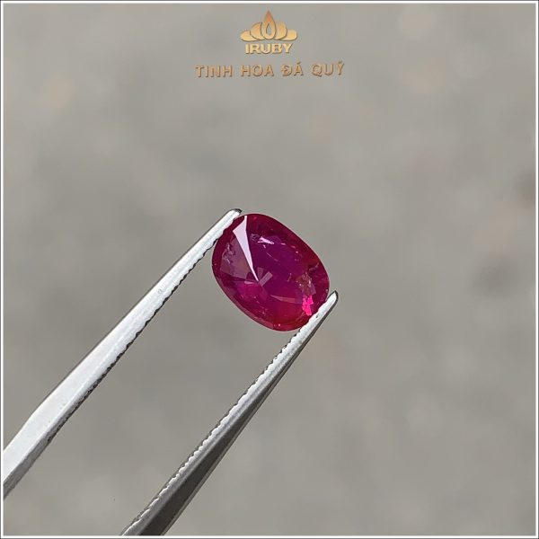 Đá Ruby facet Lục Yên tự nhiên 100% 1,11ct IRRF277 2412111 hình ảnh 1