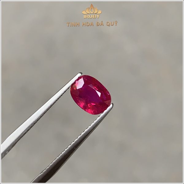 Đá Ruby facet Lục Yên tự nhiên 100% 1,11ct IRRF277 2412111 hình ảnh 4