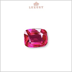 Đá Ruby facet đỏ hồng tự nhiên 1,63ct - IRRF280 2412163