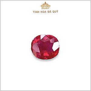 Đá Ruby facet đỏ huyết Lục Yên 0,73ct - IRRF279 2412073 hình ảnh