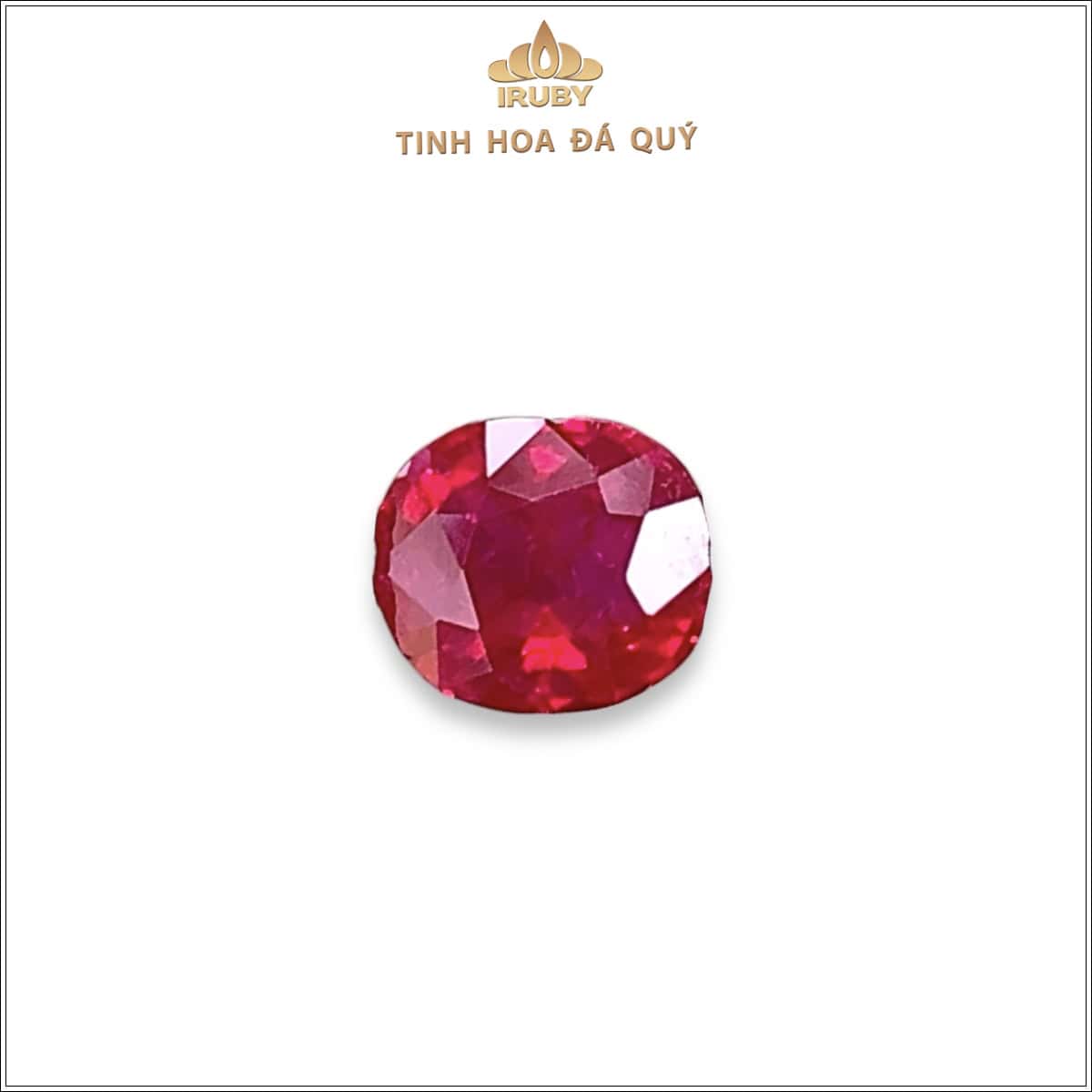 Đá Ruby facet đỏ huyết Lục Yên 0,73ct – IRRF279 2412073