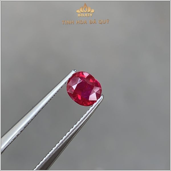 Đá Ruby facet đỏ huyết Lục Yên 0,73ct - IRRF279 2412073 hình ảnh 1