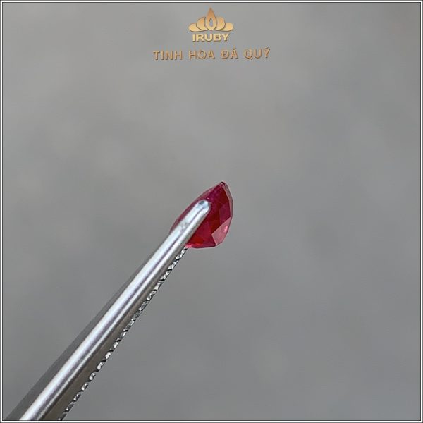 Đá Ruby facet đỏ huyết Lục Yên 0,73ct - IRRF279 2412073 hình ảnh 2