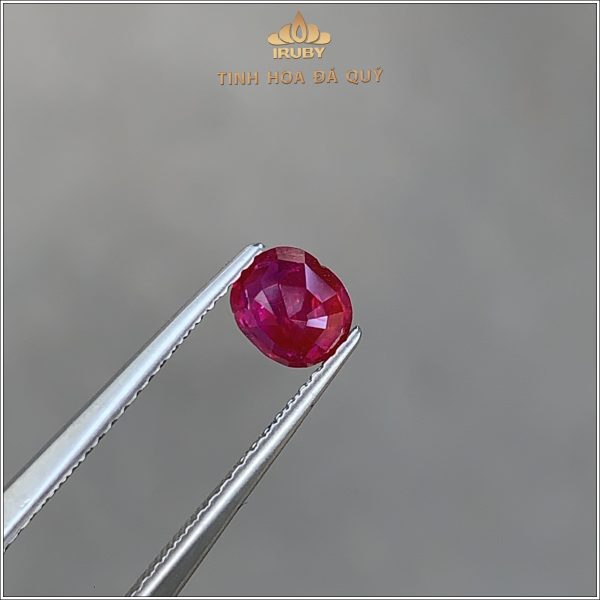 Đá Ruby facet đỏ huyết Lục Yên 0,73ct - IRRF279 2412073 hình ảnh 4