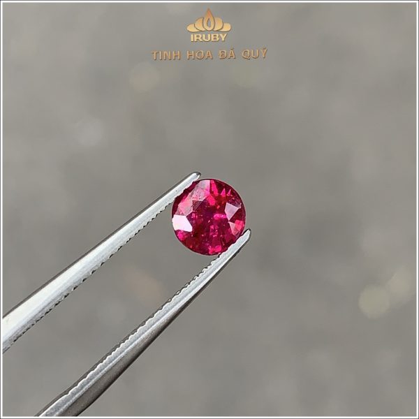 Đá Ruby facet đỏ huyết Lục Yên 0,89ct IRRF278 2412089 hình ảnh 1