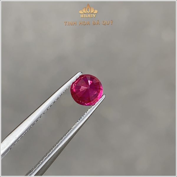 Đá Ruby facet đỏ huyết Lục Yên 0,89ct IRRF278 2412089 hình ảnh 2