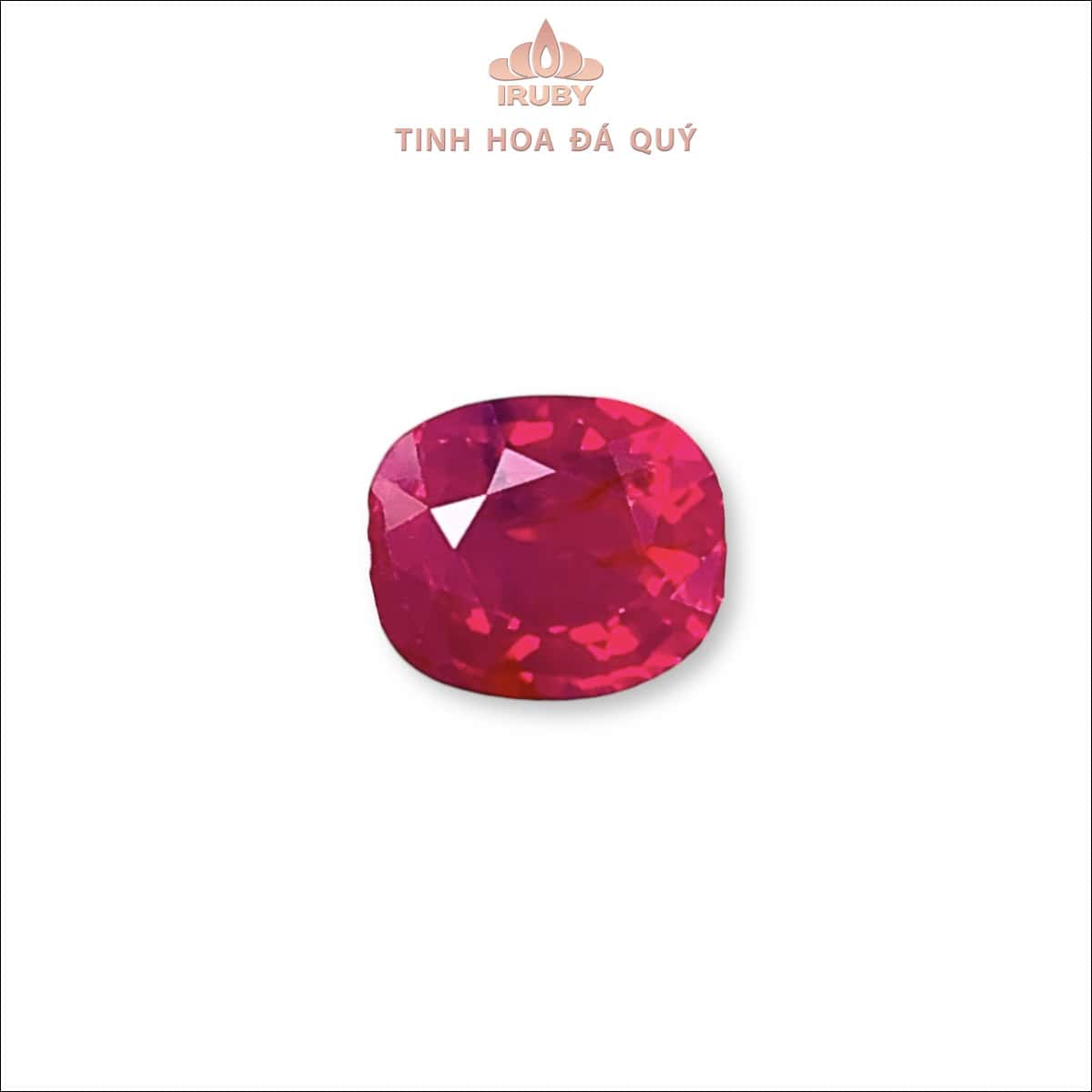 Đá Ruby facet đỏ huyết Lục Yên 1,35ct – IRRF277 2412135