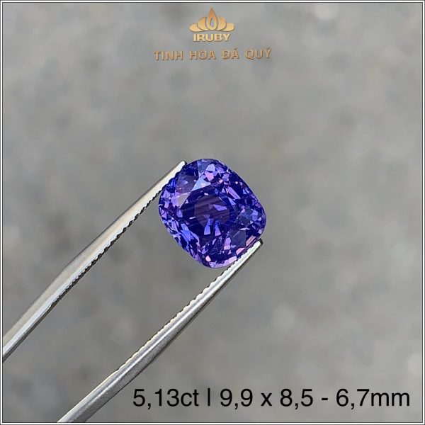 Đá Sapphire Lục Yên tự nhiên 100% 5,13ct - IRBS304 2411513 hình ảnh 5