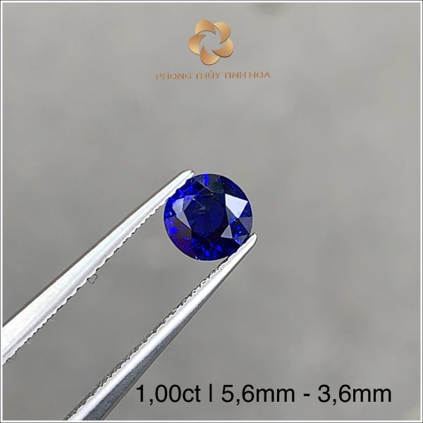 Đá Sapphire màu Royal Blue 1,00ct - IRBS316 2412100 hình ảnh 2