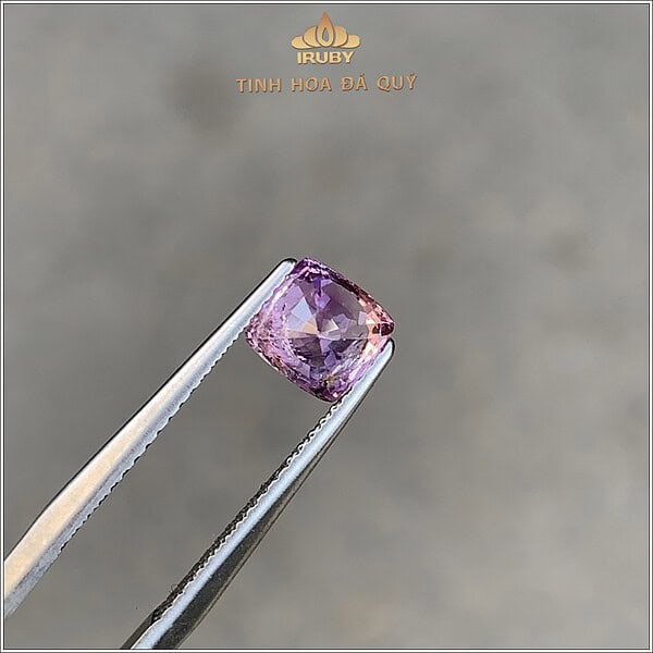 Đá Sapphire tím lavender tự nhiên 100% 1,48ct - IRSP319 2412148 hình ảnh 1