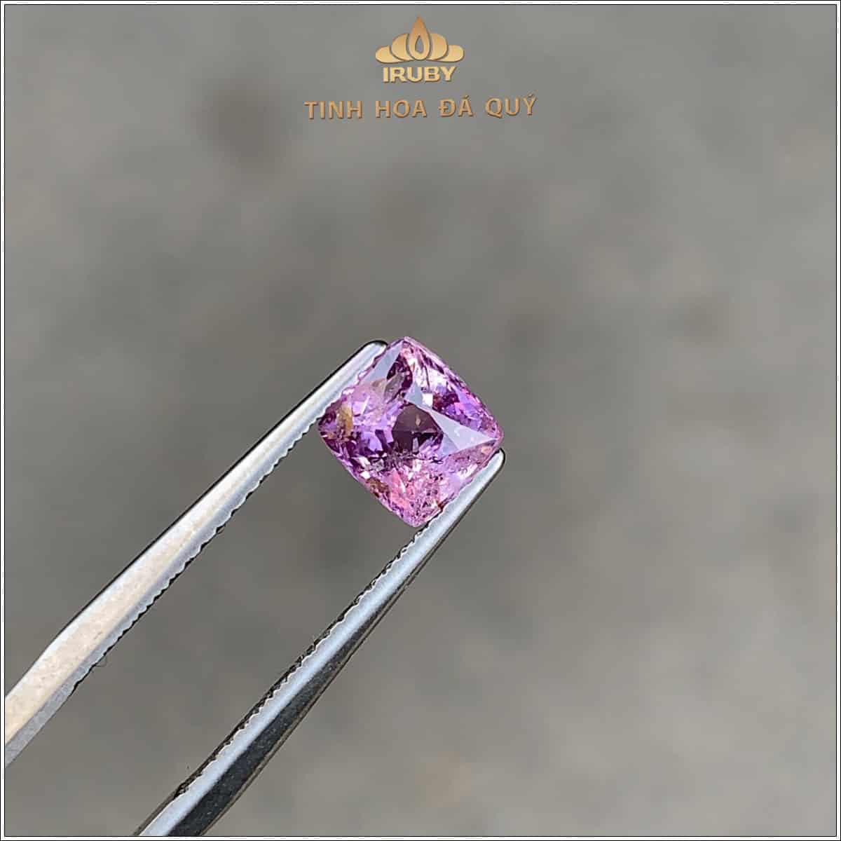 Đá Sapphire tím lavender tự nhiên 100% 1,48ct - IRSP319 2412148 hình ảnh 3