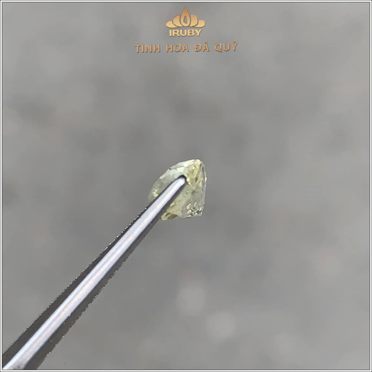 Đá Sapphire vàng Sri Lanka tự nhiên 100% 1,31ct - IRYS312 2411131 hình ảnh 4