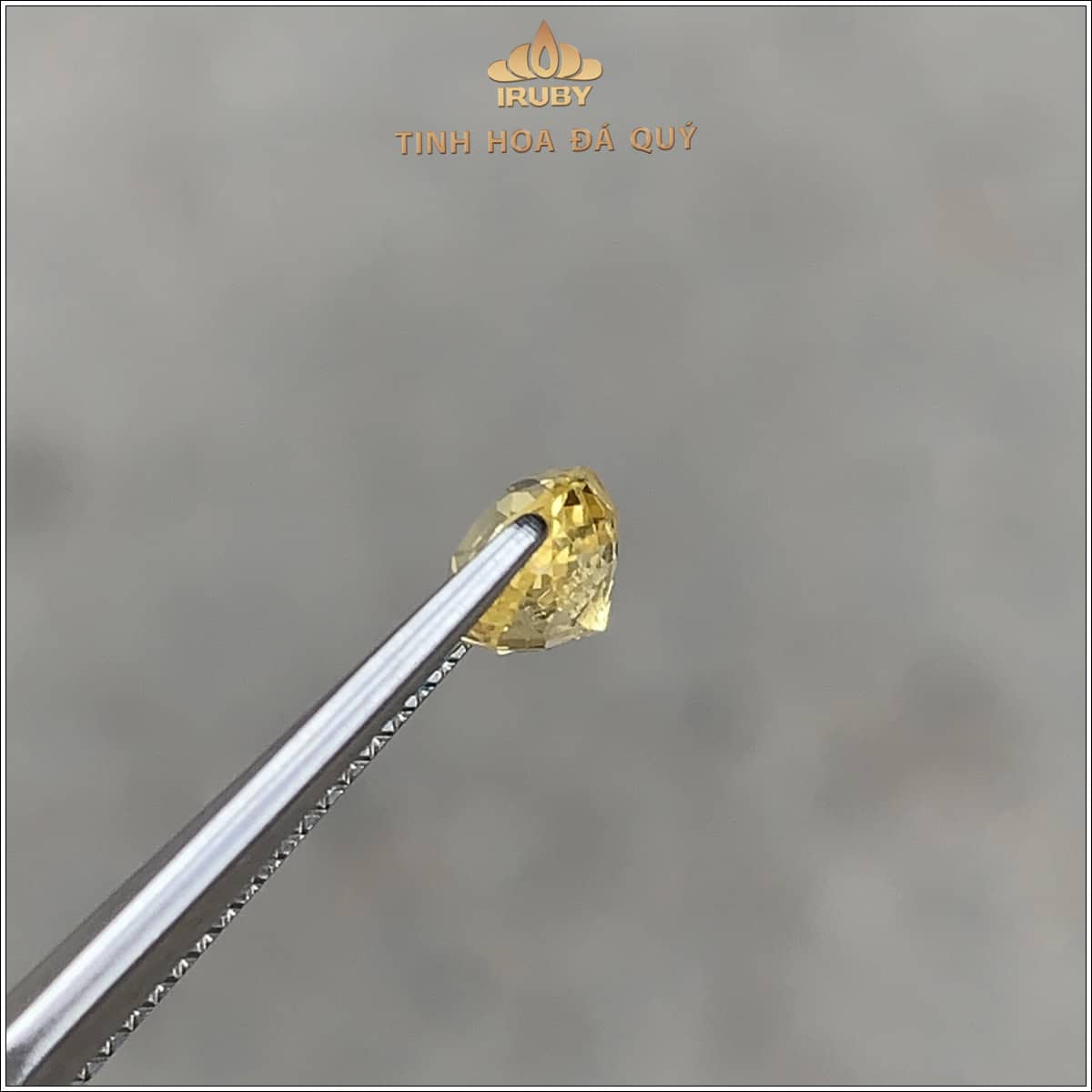 Đá Sapphire vàng tự nhiên 100% 1,04ct - IRYS309 2412104 hình ảnh 4