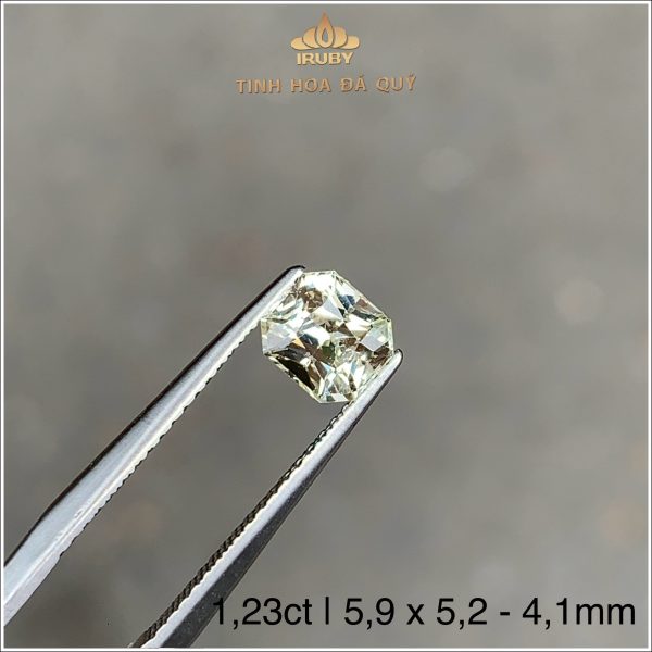 Đá Sapphire vàng tự nhiên 100% 1,23ct - IRYS314 2412123 hình ảnh 4