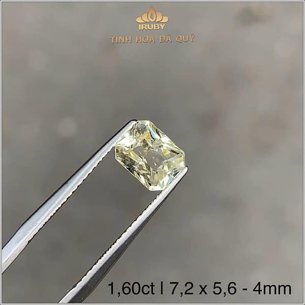 Đá Sapphire vàng tự nhiên 100% 1,60ct - IRYS308 2412160 hình ảnh 2