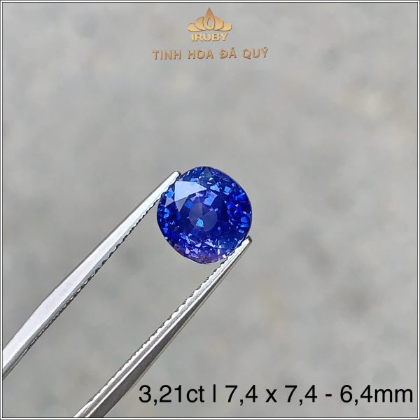 Đá Sapphire xanh lam Hoàng gia 3,21ct - IRBS306 2411321 hình ảnh 1