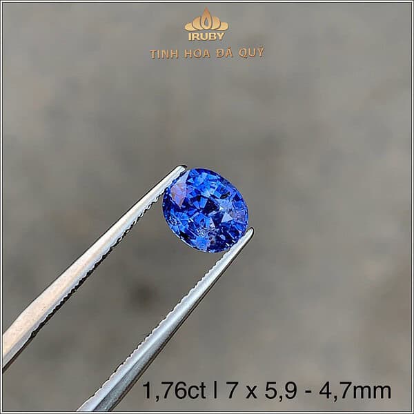 Đá Sapphire xanh lam tươi sáng 1,76ct - IRBS320 2412176 hình ảnh 2