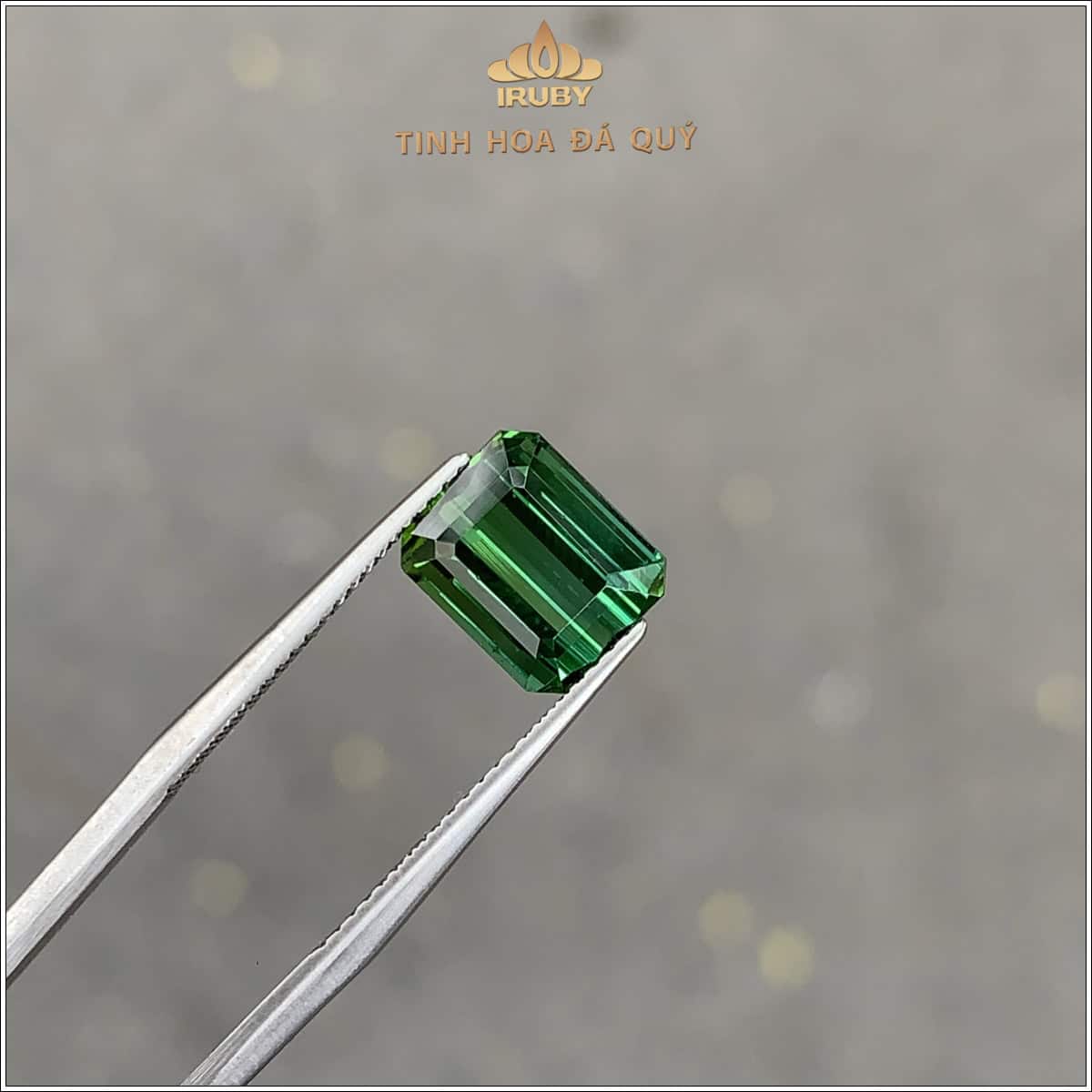 Đá Tourmaline xanh lục tự nhiên 3,82ct - IRTM43 2412382 hình ảnh