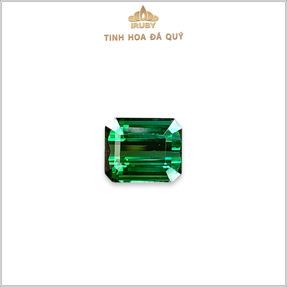 Đá Tourmaline xanh lục tự nhiên 3,82ct - IRTM43 2412382