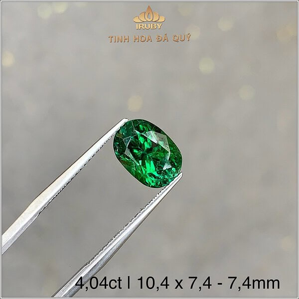 Viên Tourmaline Chorme tự nhiên 4,04ct IRTM42 2412404 hình ảnh 4