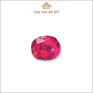 Đá Ruby facet đỏ Lục Yên 0,63ct - IRRF286 2401063 hình ảnh