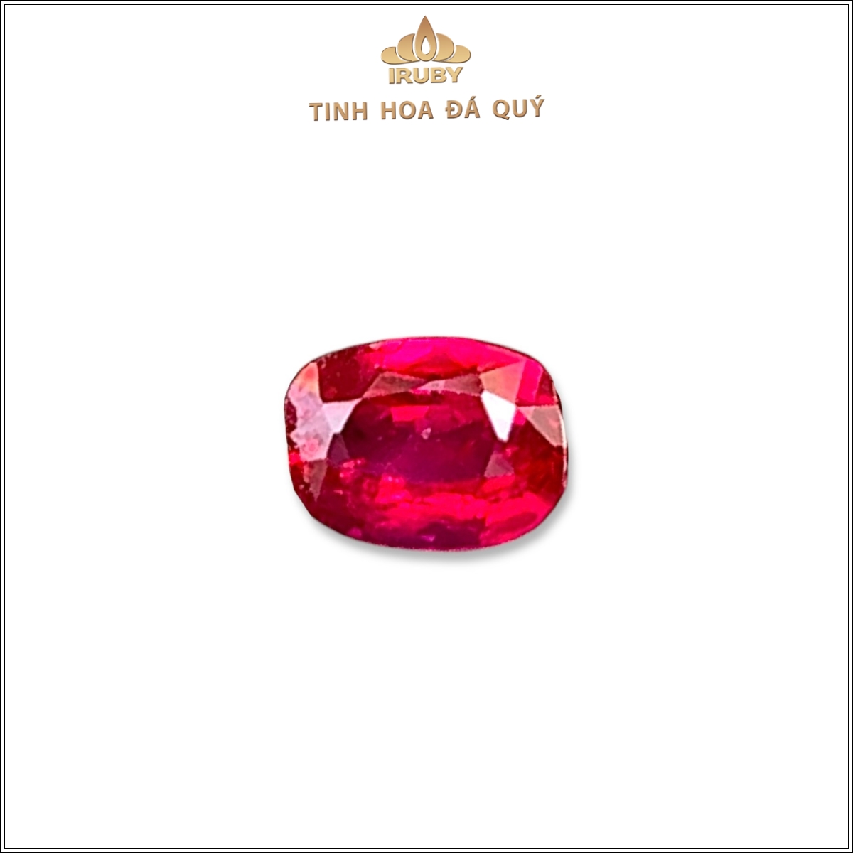 Đá Ruby facet đỏ huyết Lục Yên 0,51ct - IRRF284 2401051