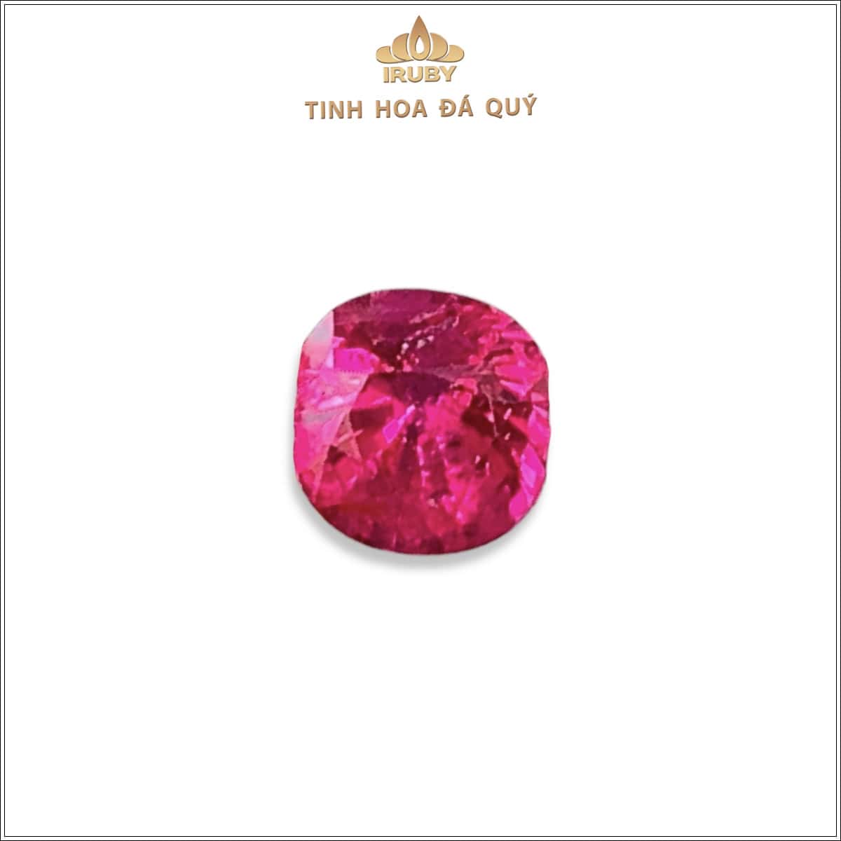 Đá Ruby facet màu đỏ sáng 0,60ct - IRRF281 2401060