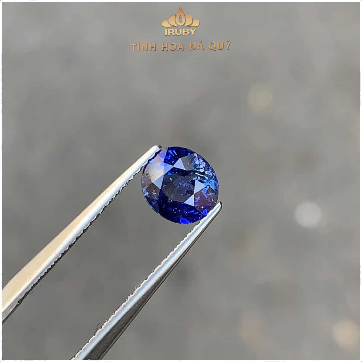 Đá Sapphire xanh lam tự nhiên 100% 1,14ct - IRBS322 2412114 hình ảnh 1