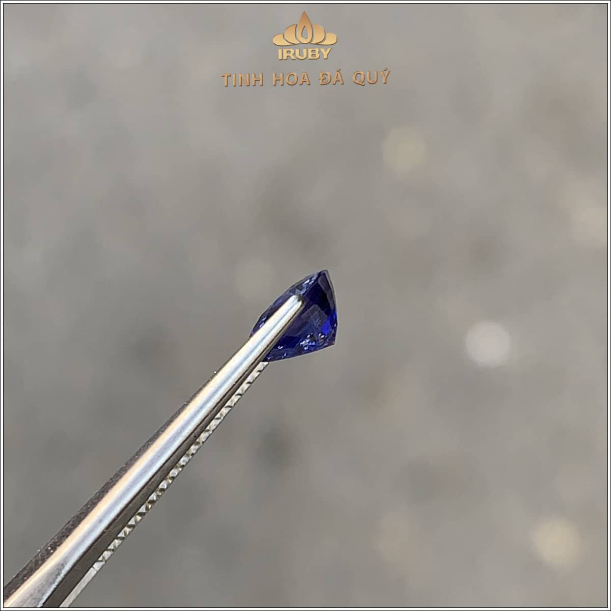 Đá Sapphire xanh lam tự nhiên 100% 1,14ct - IRBS322 2412114 hình ảnh 3