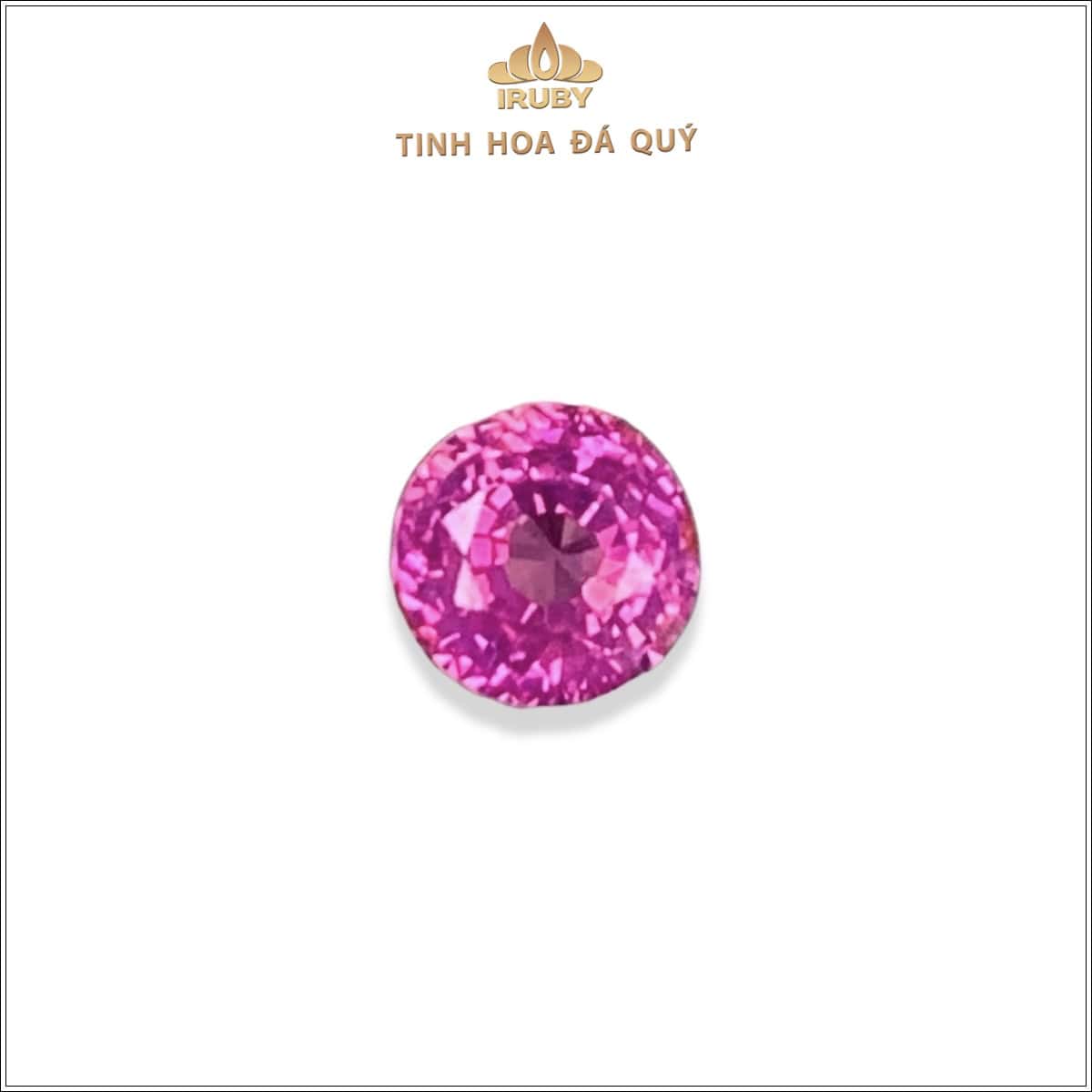 Đá Sapphire hồng Lục Yên tự nhiên 100% 0,76ct - IRPS340 2503076