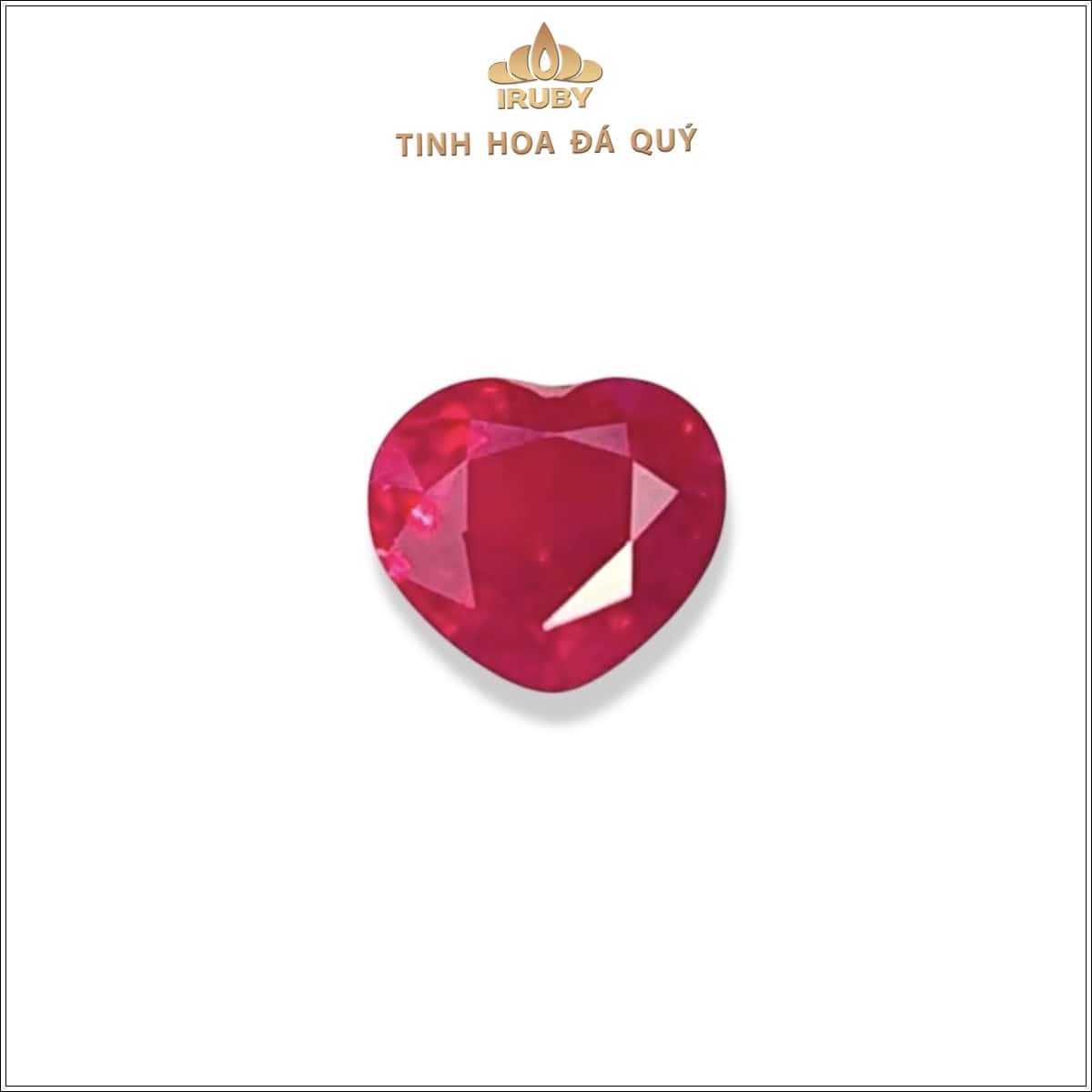 Đá Ruby facet Lục Yên tự nhiên 100% 1,11ct – IRRF289 2503111