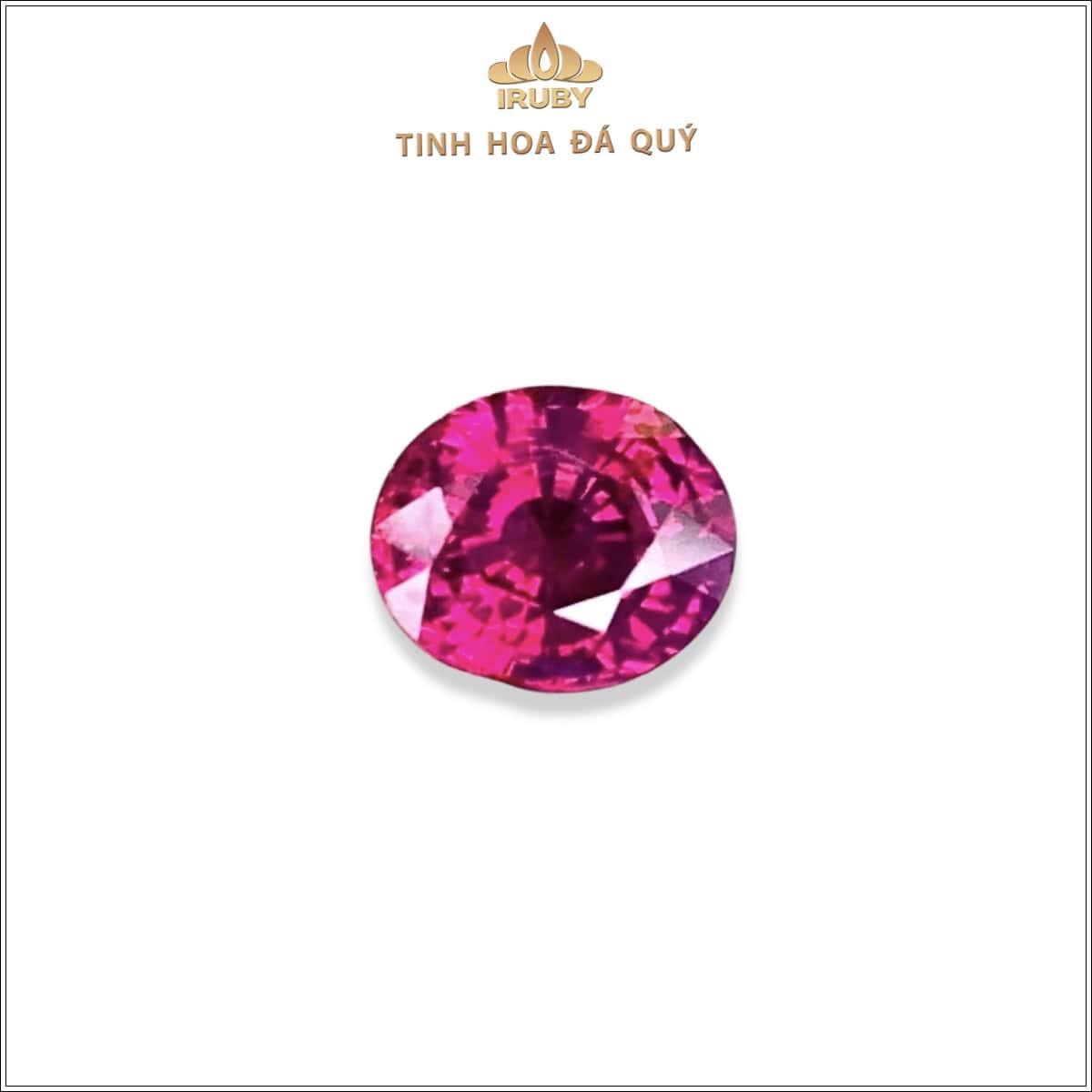 Đá Ruby facet Lục Yên tự nhiên 100% 1,41ct – IRRF290 2503141