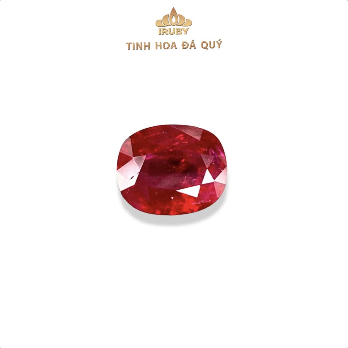 Đá Ruby facet đỏ huyết Lục Yên tự nhiên 100% 2,37ct – IRRFKG 2503237