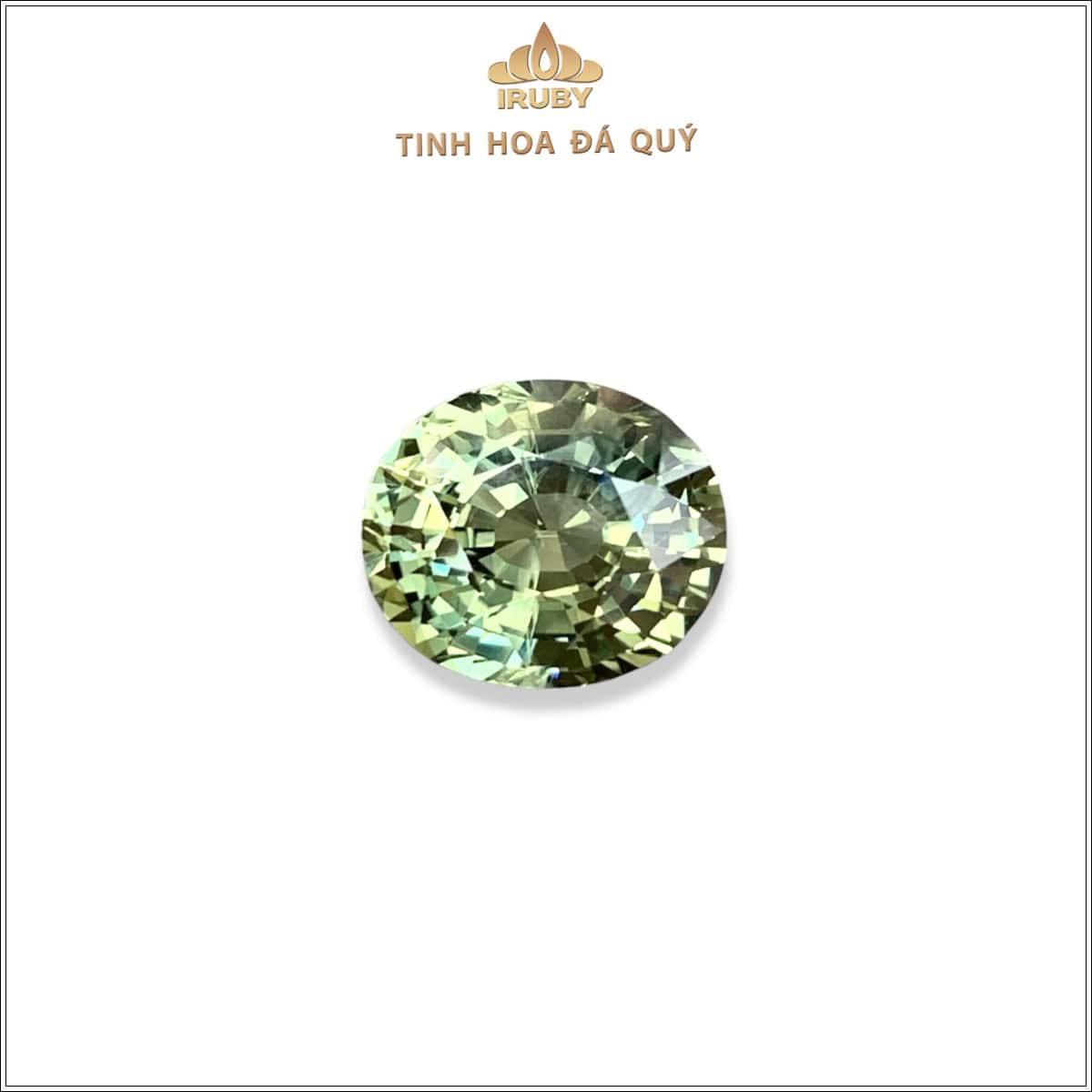 Đá Sapphire xanh lục tự nhiên 100% 5,68ct - IRGS336 2503568