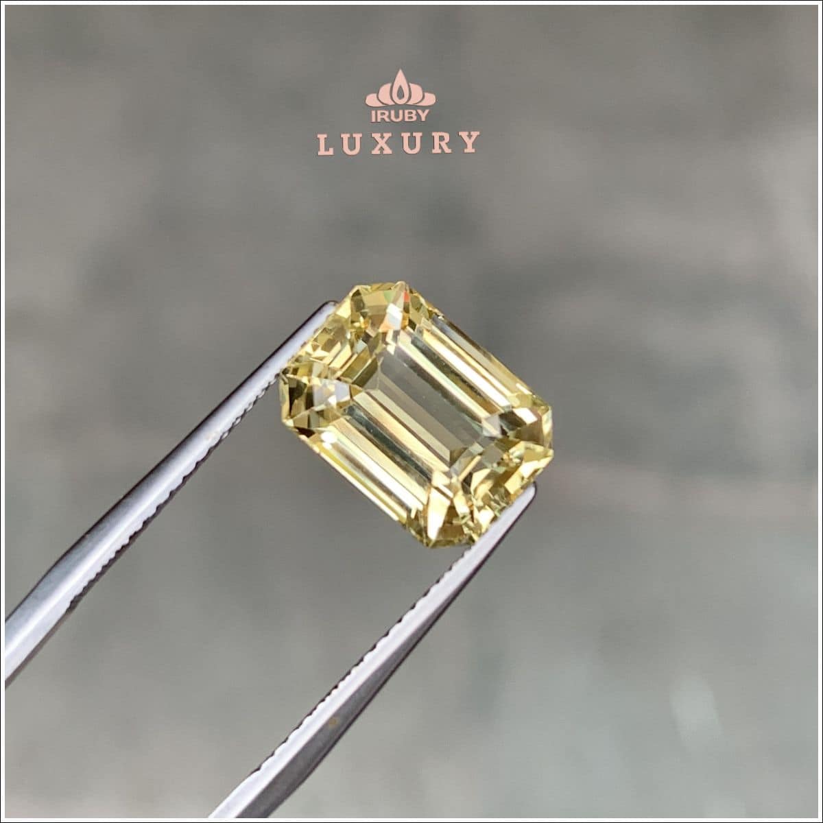 Đá Sapphire vàng SriLanka tự nhiên 100% 7,05ct - IRYS329 2503705 hình ảnh 2