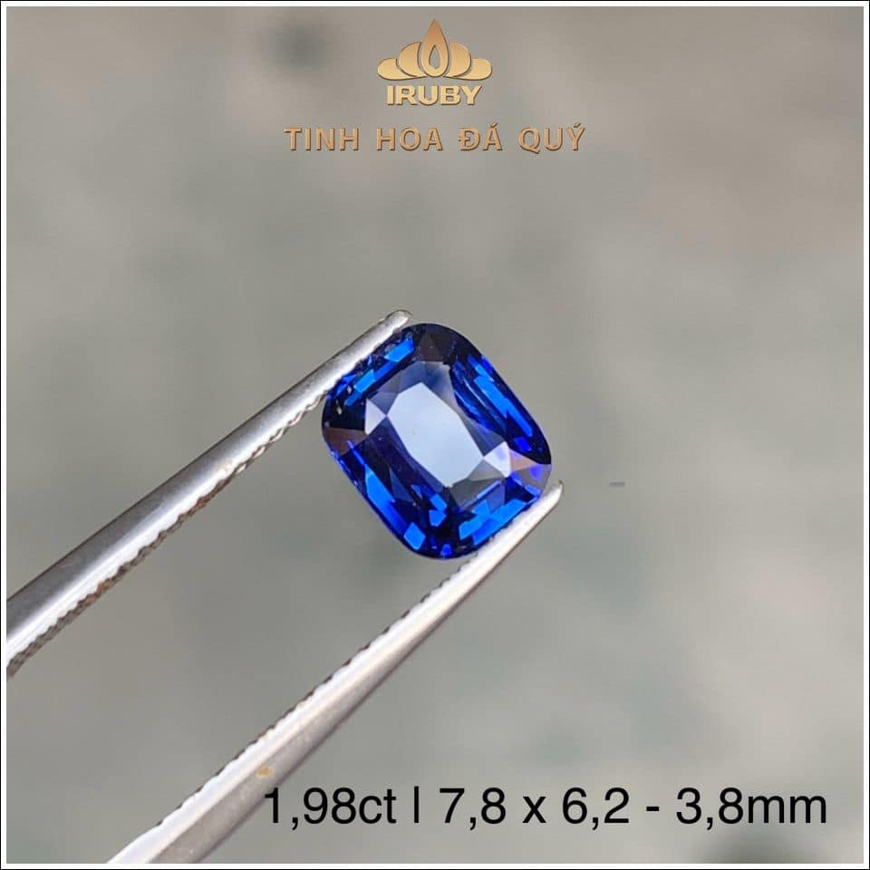 Đá Sapphire xanh lam hoàng gia tự nhiên 1,98ct - IRBS326 2503198 hình ảnh 