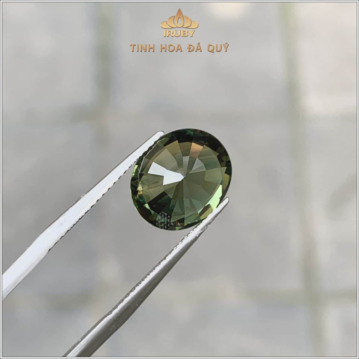 Đá Sapphire xanh lục tự nhiên 100% 6,01ct - IRGS343 2503601 hình ảnh 1 Đá Sapphire xanh lục tự nhiên 100% 6,01ct - IRGS343 2503601 hình ảnh 1