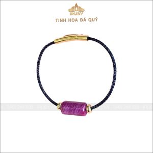 Vòng tay phong thuỷ lu thống đá Ruby tự nhiên 100% - VTR21 250301 hình ảnh