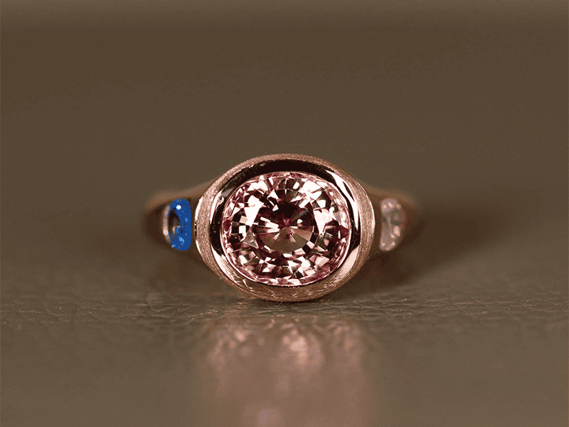 Nhẫn nam Spinel tím khởi nguồn cho những đam mê và sáng tạo