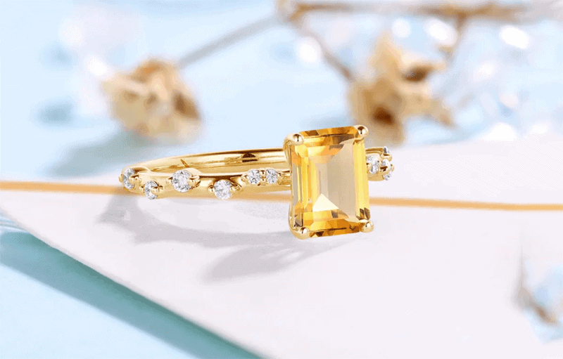 Nhung chat lieu lam nen mot mau nhan nu Citrine cao cap