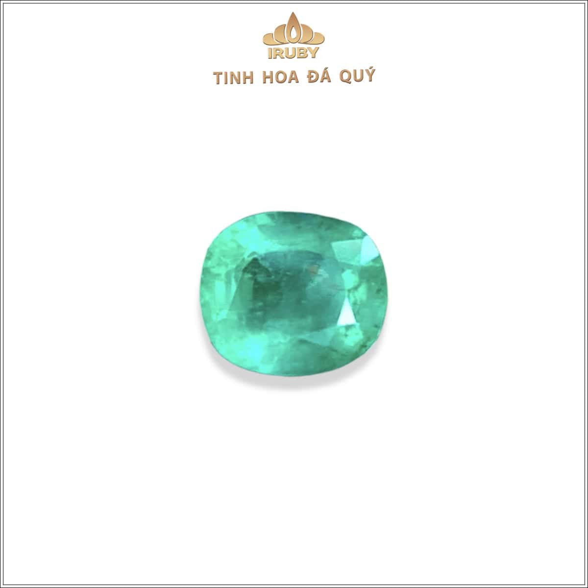 Đá Emerald xanh táo Colombia tự nhiên 1,26ct - IREM49 2503126