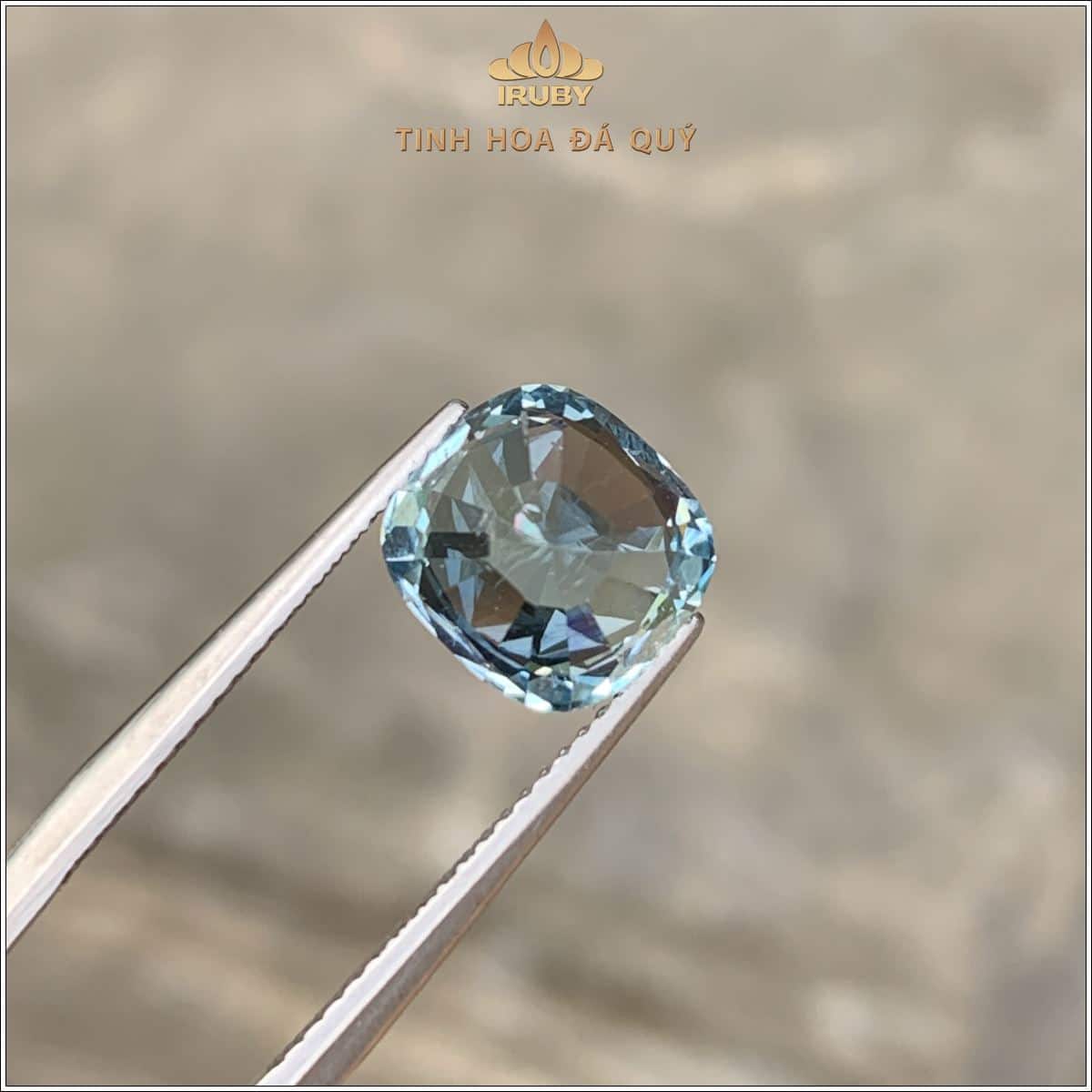 Đá Aquamarine Thanh Hoá tự nhiên 100% 3,18ct - IRAQ 2504318 Đá Aquamarine Thanh Hoá tự nhiên 100% 3,18ct - IRAQ 2504318
