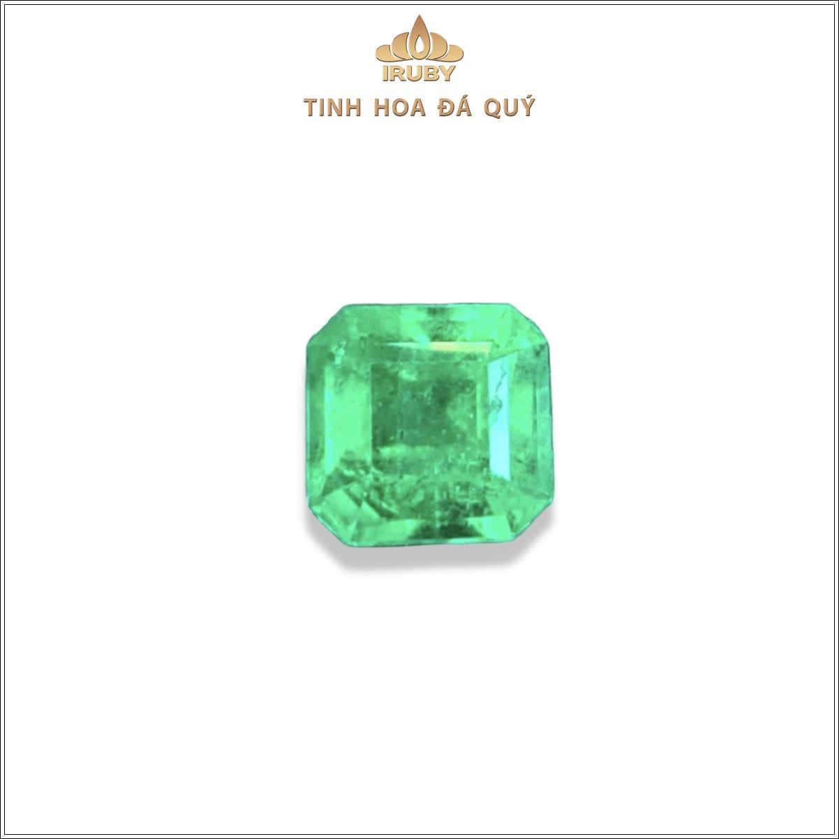 Đá Emerald Colombia xanh táo tự nhiên 1,16ct - IREM 2504116