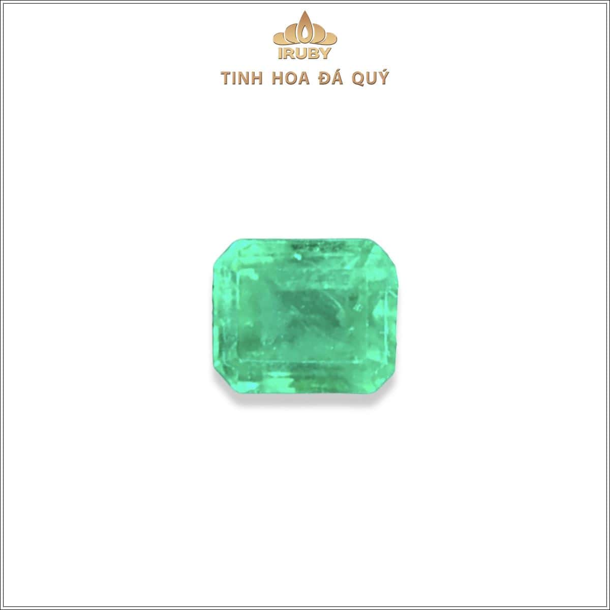 Đá Emerald Colombia xanh vivid tự nhiên 1,30ct - IREM 2504130