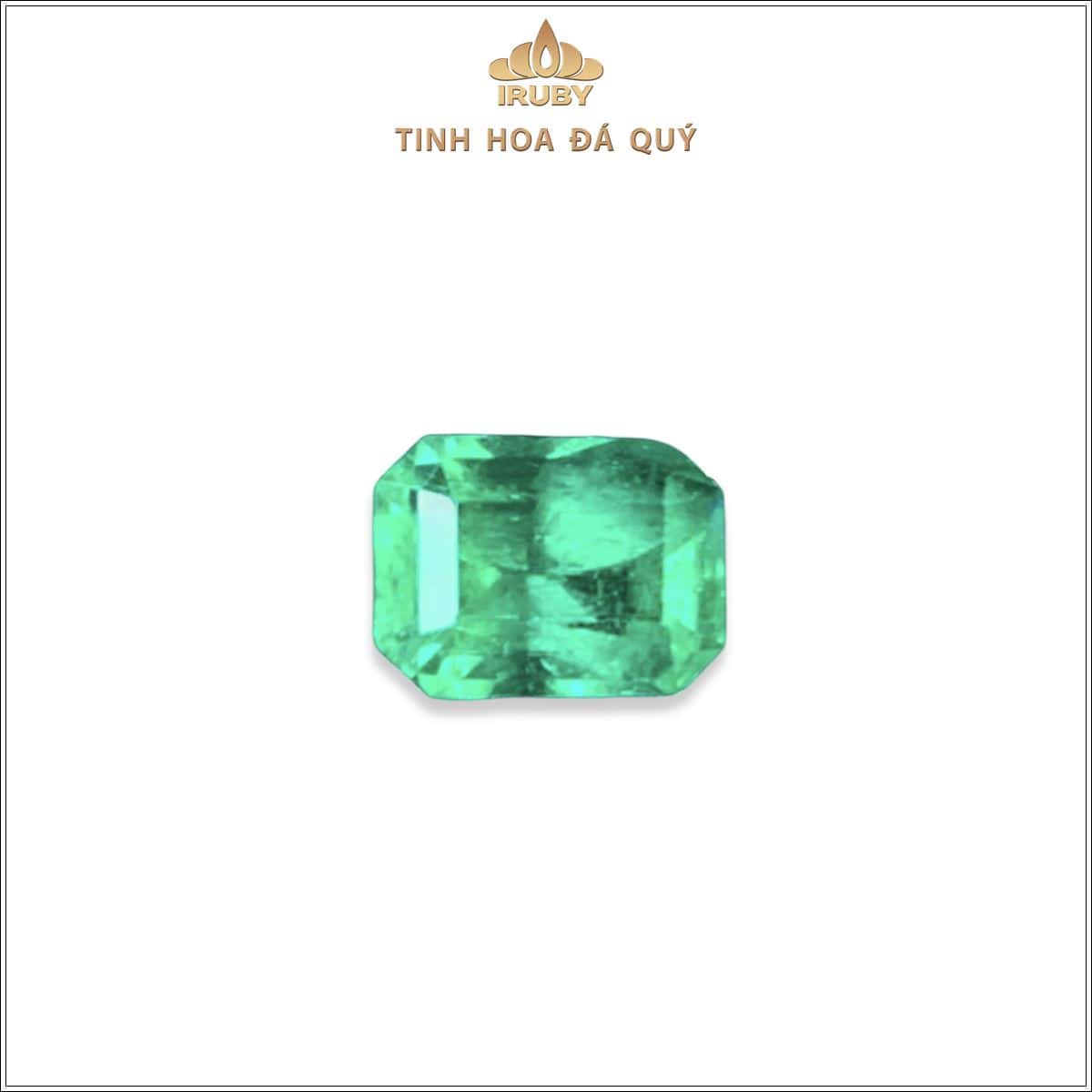 Đá Emerald Colombia xanh vivid tự nhiên 1,43ct - IREM 2504143